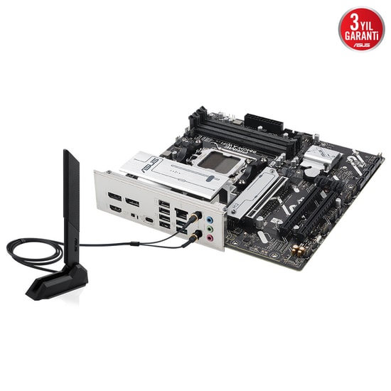Asus PRIME B840M-K AM5 DDR5 MicroATX Anakart - AMD B840, AM5, DDR5 8000MHz, Çift M.2, HDMI, USB 3.2, 2.5Gbit LAN