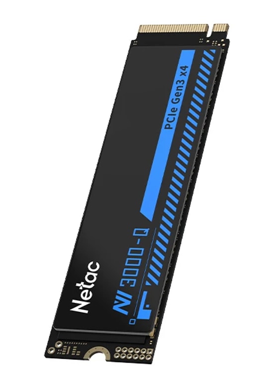 Netac NV3000Q 1TB NVMe M.2 SSD (NT01NV3000Q-1T0-E4X) - 3300/2300MB/s Okuma Yazma, PCIe 3.0 x4, M.2 2280 Form