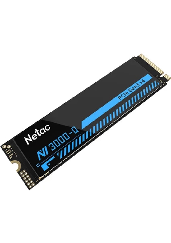 Netac NV3000Q 1TB NVMe M.2 SSD (NT01NV3000Q-1T0-E4X) - 3300/2300MB/s Okuma Yazma, PCIe 3.0 x4, M.2 2280 Form