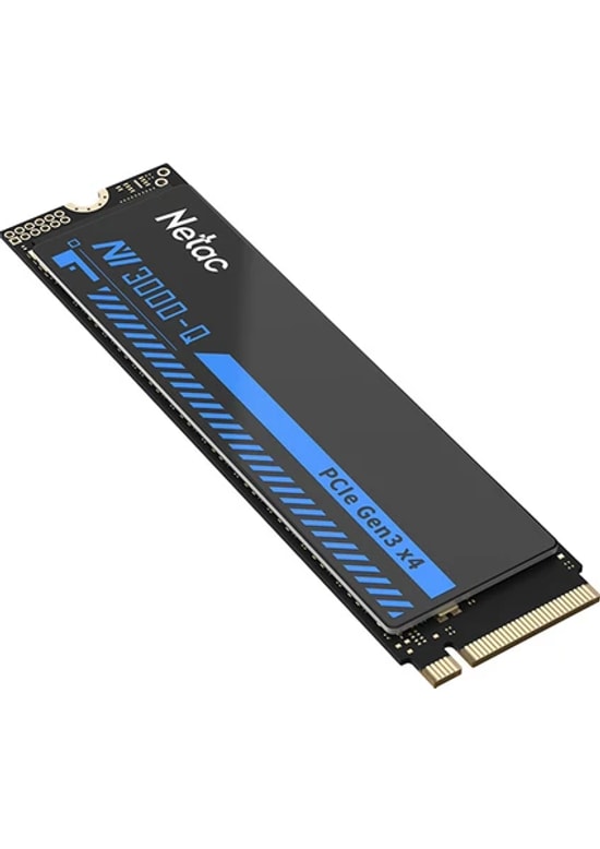 Netac NV3000Q 1TB NVMe M.2 SSD (NT01NV3000Q-1T0-E4X) - 3300/2300MB/s Okuma Yazma, PCIe 3.0 x4, M.2 2280 Form