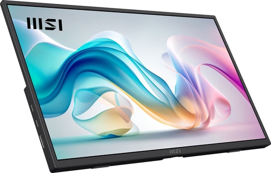 MSI PRO MP165 E6 15.6" FHD IPS USB-C Taşınabilir Monitör - 60Hz, 4ms, HDMI, USB-C 15W PD, Tripod Yuvası, İnce Çerçeve