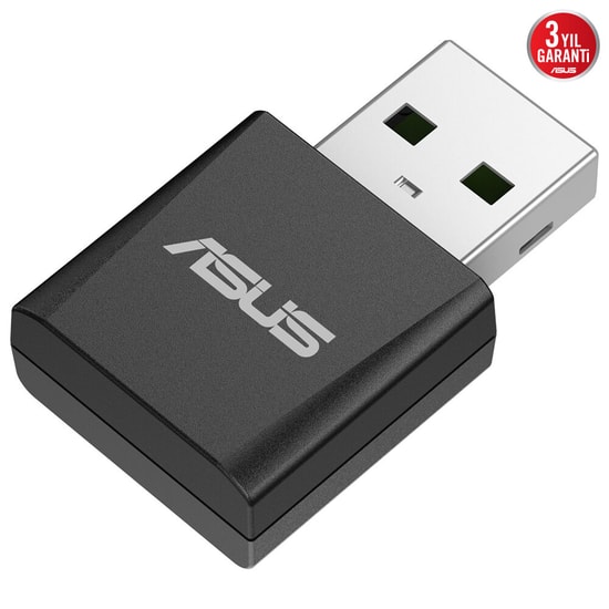 Asus USB-BE92 Nano WiFi 7 USB Adaptör (90IG09H0-MO0B10) - 2.4/5/6 GHz, WPA3, MU-MIMO, Asus AiMesh, WPA3, Dahili Anten