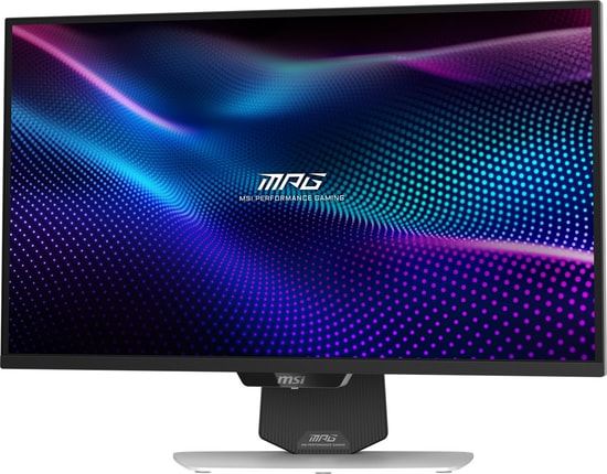 MSI MPG 274URDFW E16M 27" 4K UHD 0.5ms 160Hz Beyaz Oyuncu Monitör - Rapid IPS, Mini LED, Adaptive Sync, Pivot, FHD 320Hz