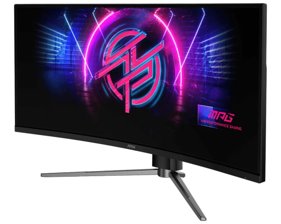 MSI MPG 346CQRF X24 34" UWQHD 240Hz 0.5ms Kavisli Oyuncu Monitörü - Adaptive Sync, Rapid VA Panel, 1500R Kavis, HDMI, DP