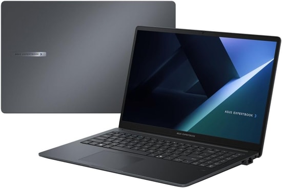 Asus ExpertBook B1503CVA Intel i7-1355U Laptop (B1503CVA-C716512B0D) - 16GB RAM, 512GB SSD, 15.6" FHD Ekran, FreeDOS