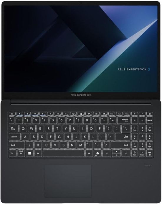 Asus ExpertBook B1503CVA Intel i7-1355U Laptop (B1503CVA-C716512B0D) - 16GB RAM, 512GB SSD, 15.6" FHD Ekran, FreeDOS
