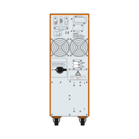 Makelsan Powerpack SE 10kVA Tam Sinus Online UPS (1F/1F) - MU10000N11EAG04, 20x7AH Akü, 5-10 Dakika, Kesintisiz Güç
