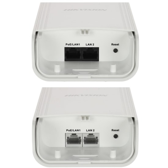 Hikvision DS-3WF1000-EI-2N/P 300Mbps 1km Dış Ortam Access Point - İkili Set, 2 Port, 2.4GHz, PTP/PTMP, 60 Derece