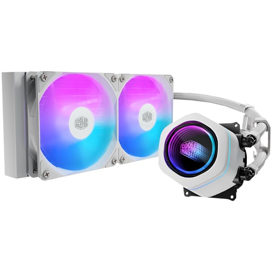 Cooler Master MasterLiquid Core Nex ML240 Beyaz ARGB Sıvı Soğutucu - 240mm, (MLX-D24M-A18PA-RW), Intel/AMD Uyumlu