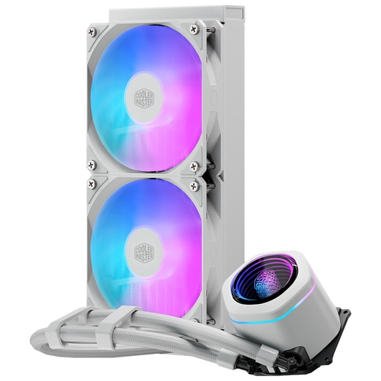 Cooler Master MasterLiquid Core Nex ML240 Beyaz ARGB Sıvı Soğutucu - 240mm, (MLX-D24M-A18PA-RW), Intel/AMD Uyumlu