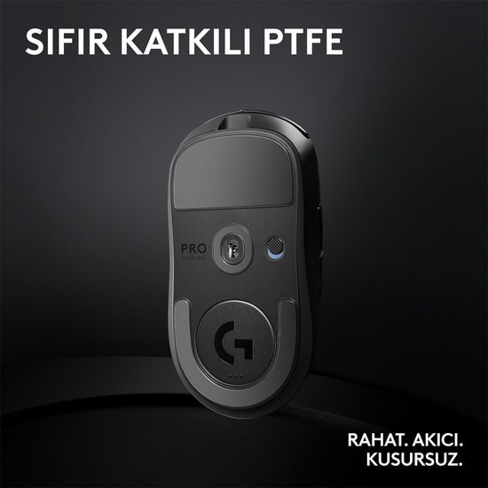 Logitech G PRO X Superlight 2 (910-006631) Siyah Kablosuz Oyuncu Mouse - 44000 DPI, 5 Tuş, 60g, Lightspeed, Hero Sensör