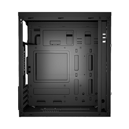 VENTO VS119S 350W Siyah Micro ATX Kasa - Mini Tower, 4 Fan Kapasitesi, USB 3.2, Mikrofon Kulaklık Girişli, 370x173x350cm