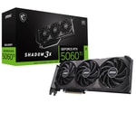 MSI GeForce RTX 5060 Ti Shadow 3X OC Classic 8GB GDDR7 Ekran Kartı - 128 Bit, DX12, 3xDP, HDMI, PCIe 5.0, Ray Tracing