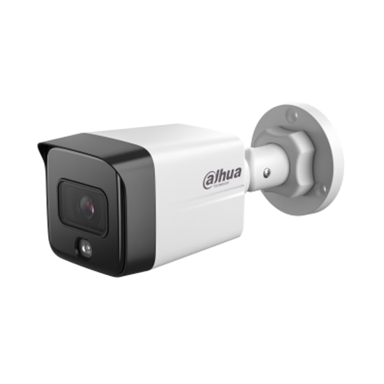 Dahua IPC-HFW1431TC1-SA-0360B 4MP Bullet IP Kamera - 3.6mm Lens, 30m IR, Starlight, Dahili Mikrofon, İnsan Algılama