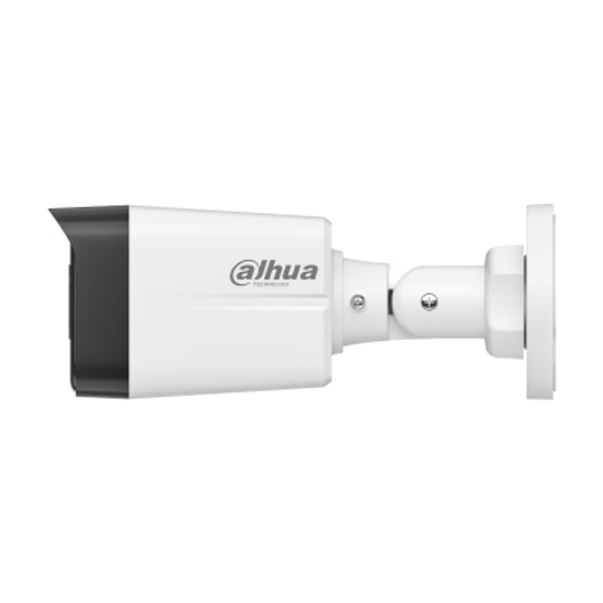 Dahua IPC-HFW1431TC1-SA-0360B 4MP Bullet IP Kamera - 3.6mm Lens, 30m IR, Starlight, Dahili Mikrofon, İnsan Algılama