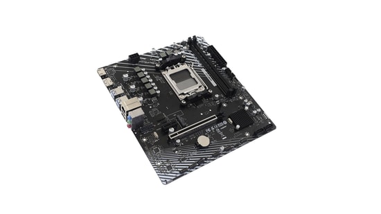 BIOSTAR A620MT-E AMD A620A mATX Anakart - AM5, DDR5 6000MHz, HDMI, DP, PCIe 4.0 M.2, USB 3.2, Type-C, Gigabit LAN
