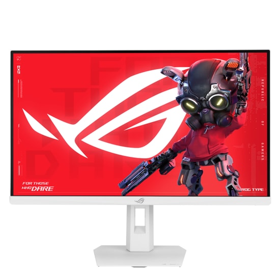 Asus ROG Strix XG27ACMES-W 27" 2K 255Hz 0.3ms Beyaz Fast IPS Oyuncu Monitör - 2560x1440, 350cd, GSync, USB-C 15W, HDR400