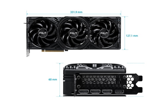 Palit GeForce RTX 5080 GamingPro OC V1 16 GB GDDR7 Ekran Kartı - 2700MHz, 256Bit, DLSS 4, HDMI DP (NE75080S19T2-GB2031Y)