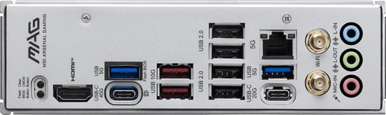 MSI MAG X870E Gaming Max Wifi Amd AM5 Anakart - DDR5 8200MHz (OC), 3xM.2, USB 40Gbps, 5Gbit LAN, WiFi 7, RGB, ATX