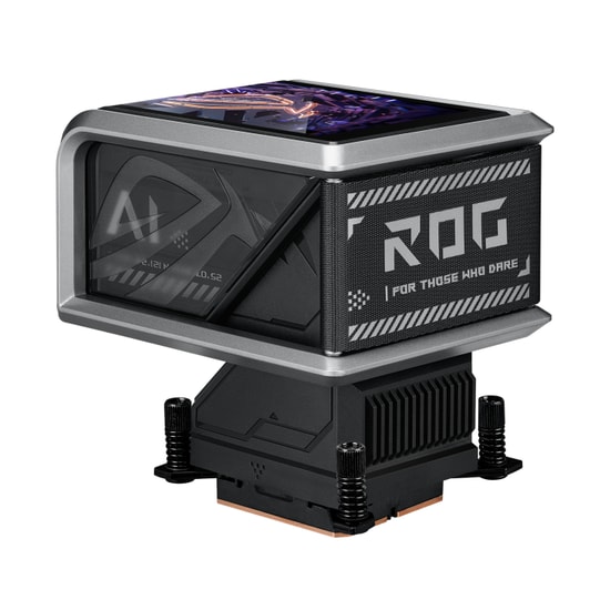 ASUS ROG Ryuo IV 360 ARGB Siyah Sıvı CPU Soğutucu (90RC01N1-B0EAY0) - 6.67" AMOLED Ekran, 3x120mm ARGB Fan, Asetek Gen8