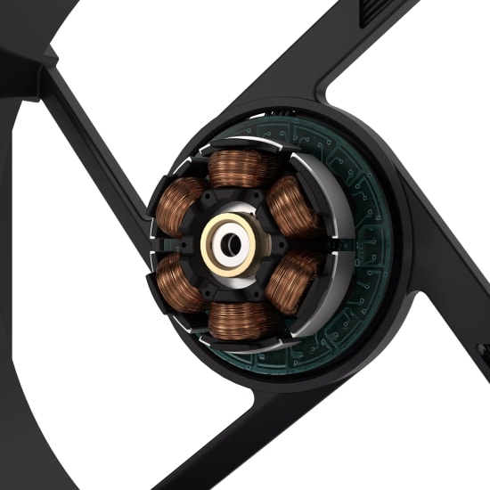 ASUS ProArt PF120 Siyah Üçlü Kasa Radyatör Fanı (90DA00M0-B09020) - 3x120mm, PWM, Aura Sync, Yüksek Hava Akışı, Sessiz