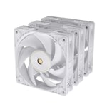 ASUS ProArt PF120 Beyaz Üçlü Kasa Fanı (90DA00M3-B09020) - 3x120mm, PWM, 3000RPM, Yüksek Hava Akışı, Sıvı Soğutma Uyumlu