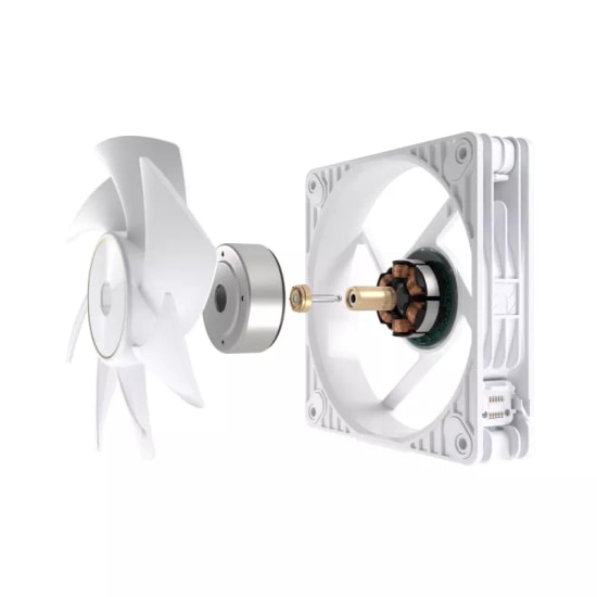 ASUS ProArt PF120 Beyaz Kasa Fanı (90DA00M3-B09000) - 120mm, PWM, 3000RPM, FDB Rulman, Sessiz, Yüksek Performans