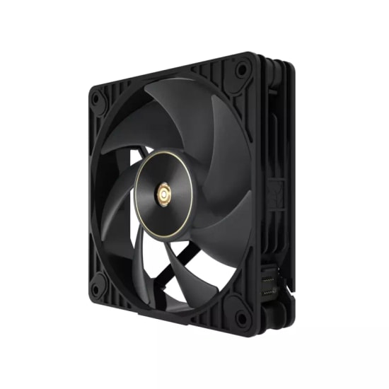 ASUS ProArt PF120 Siyah Kasa Fanı (90DA00M0-B09000) - 120mm, PWM, Radyatör, Soğutucu, Yüksek Performans, Sessiz
