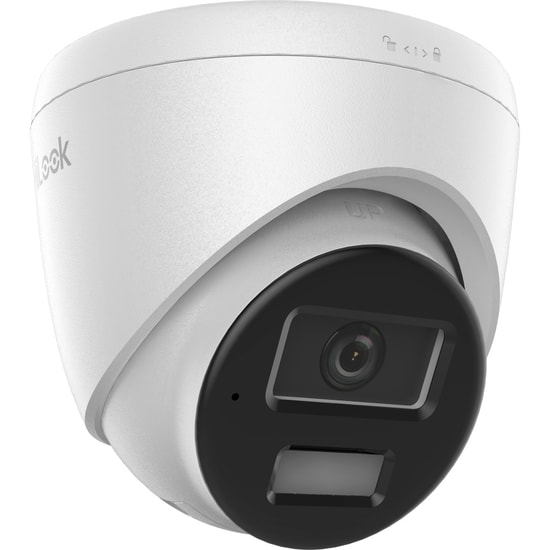 HiLook IPC-T220HA-LUFC 2MP Smart Hybrid Light Turret IP Kamera - 2.8mm Lens, 20m IR, Mikrofon, H.265+, IP67 (311326079)