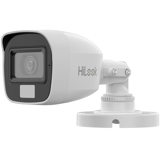 HiLook THC-B157-LPS 5MP 3K Dual Light Analog Bullet Kamera - 2.8mm Sabit Lens, 20m IR, Mikrofonlu, IP66, (327800036)