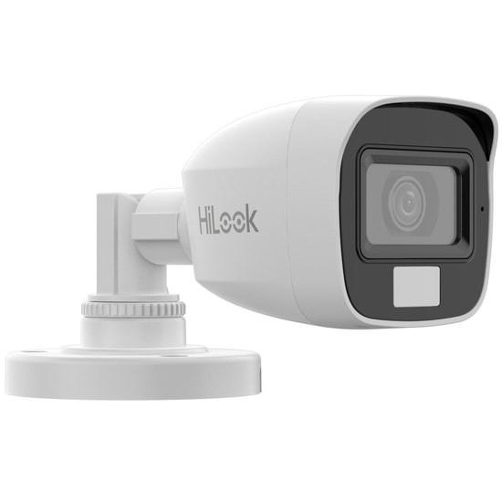 HiLook THC-B157-LPS 5MP 3K Dual Light Analog Bullet Kamera - 2.8mm Sabit Lens, 20m IR, Mikrofonlu, IP66, (327800036)