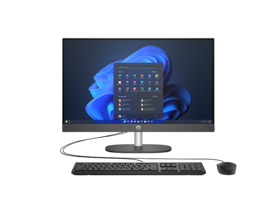HP ProOne 240 G10 (CV3W7ES) Intel U5-125U 23.8" Full HD AIO PC - 32GB DDR5 RAM, 512GB SSD, FreeDOS, Intel UHD Grafik 