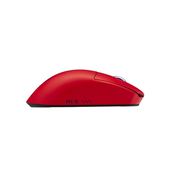 ASUS ROG Harpe II Ace Kırmızı Kablosuz Oyuncu Mouse - 42000dpi, 8K Hz, 48gr Ultra Hafif, Yarı Simetrik (90MP0490-BMUA20)