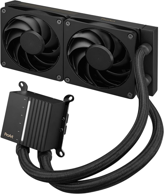 ASUS ProArt LC 240 CPU Sıvı Soğutucu (90RC01K0-M0EAY0) - 2x120mm Alphacool Fan, Sistem Durum Göstergesi, 6 Yıl Garanti