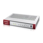 ZYXEL ZyWALL USG FLEX 100 1 Yıl Lisanslı Firewall UTM Bundle - 900Mbps Güvenlik Duvarı, 4 x 1GbE Port, VPN, USB, Fansız