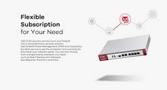 ZYXEL ZyWALL USG FLEX 200 1 Yıl Lisanslı Firewall UTM Bundle - 1800Mbps Firewall, 6x Port, 1 SFP, 2x USB, 2FA, Fansız