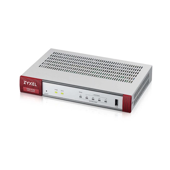 ZYXEL ZyWALL USG FLEX 100H 1 Yıl Lisanslı Firewall UTM Bundle - 4000Mbps Güvenlik Duvarı, 8 x 1GbE Port, USB, Fansız
