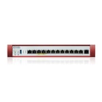 ZYXEL ZyWALL USG FLEX 500H 1 Yıl Lisanslı Firewall UTM Bundle - 10Gbps Firewall, 8x1GbE 4x2.5GbE Port, USB 3.0, 2FA