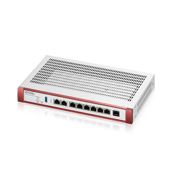 ZYXEL ZyWALL USG FLEX 200H 1 Yıl Lisanslı Firewall UTM Bundle - 6500Mbps Firewall, 6x 1GbE, 2x 2.5GbE Port, USB, Fansız