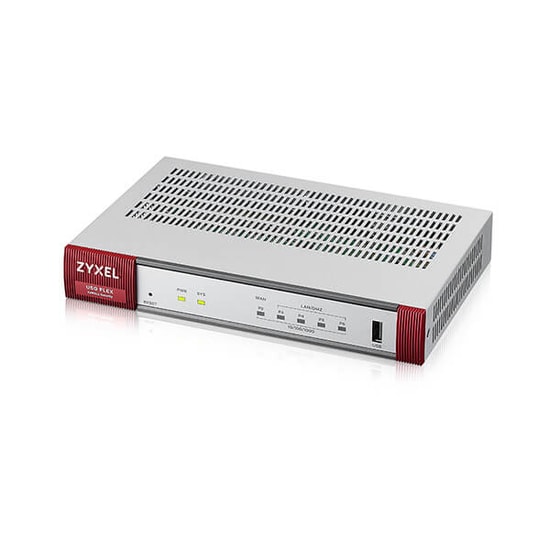 ZYXEL ZyWALL USG FLEX 50H 1 Yıl Lisanslı Firewall UTM Bundle - 2000 Mbps Firewall, 5x 1GbE Port, USB 3.0, Fansız, 2FA