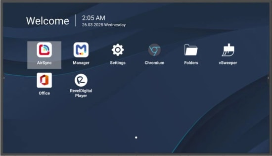 ViewSonic CDE6514-2C 65" 4K UHD Kurumsal Ekran - 500 Nit, 7/24, Android 14, ProAV Entegrasyonu, USB Medya