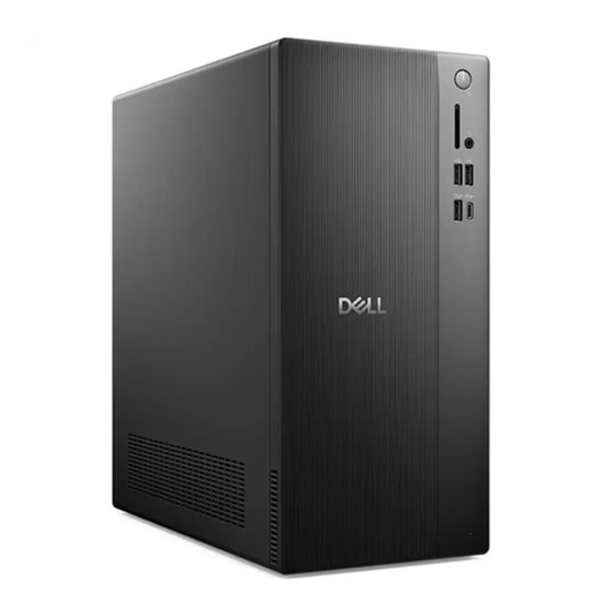 Dell Tower ECT1250_RPLS-R_007 Intel i7-14700 Masaüstü Bilgisayar - 16GB DDR5 RAM, 512GB SSD, DP 1.4, Wi-Fi 6, Ubuntu