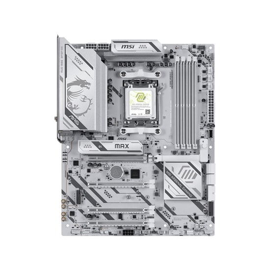 MSI MAG B850 GAMING PLUS MAX WIFI AM5 Anakart - DDR5 8200MHz(OC), 3xM.2, 10Gbps USB, 5G LAN, Wi-Fi 7, ATX