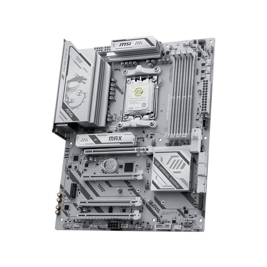 MSI MAG B850 GAMING PLUS MAX WIFI AM5 Anakart - DDR5 8200MHz(OC), 3xM.2, 10Gbps USB, 5G LAN, Wi-Fi 7, ATX