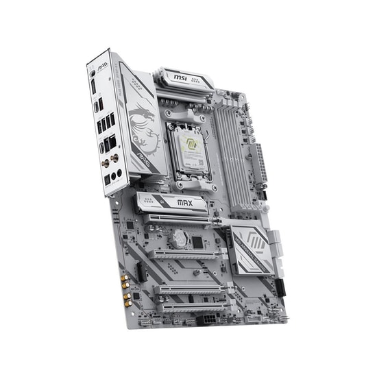 MSI MAG B850 GAMING PLUS MAX WIFI AM5 Anakart - DDR5 8200MHz(OC), 3xM.2, 10Gbps USB, 5G LAN, Wi-Fi 7, ATX