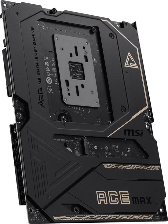 MSI MEG X870E ACE MAX Amd AM5 ATX Anakart - DDR5 8400MHz (OC), USB 40Gbps, 5xM.2, HDMI, 2xType-C, DP, 10G+5G LAN, WiFi 7