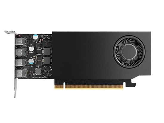 HP NVIDIA Quadro RTX A1000 8GB GDDR6 Ekran Kartı (AV8J4AA) - 128-bit, 4x Mini DP, Tek Fanlı, İş İstasyonları İçin