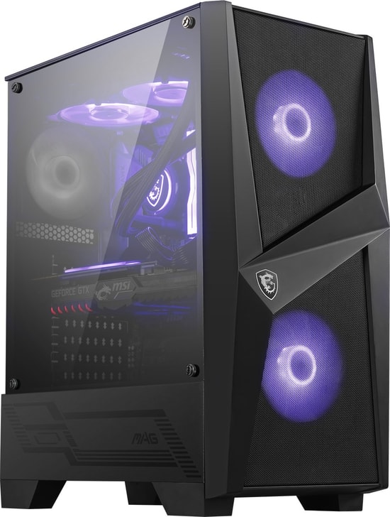 MSI MAG FORGE (7G03) FOC Fan Çoklayıcı - 7 Fan Kontrolü, PWM Desteği, Siyah Tasarım