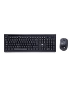 Dexim DKM006 KMSW-310 Kablosuz Klavye Mouse Seti - 2.4 GHz Tek USB Alıcı, Q Klavye, 1600 dpi, 4D Mouse Buton