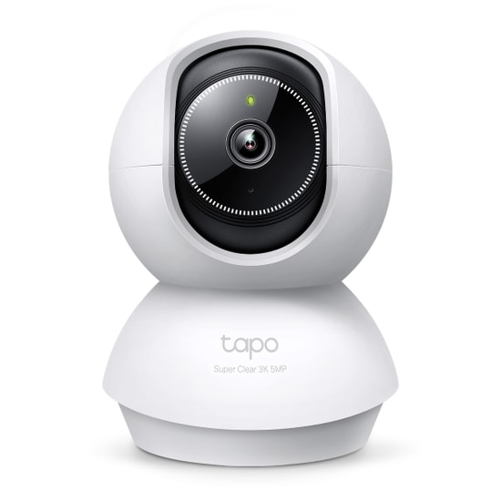 TP-Link Tapo C230 5MP 3K 2880P Pan/Tilt 360 Dönebilen, 12 Metre Gece Görüşlü Sesli Wi-Fi Akıllı Ev Güvenlik Kamerası